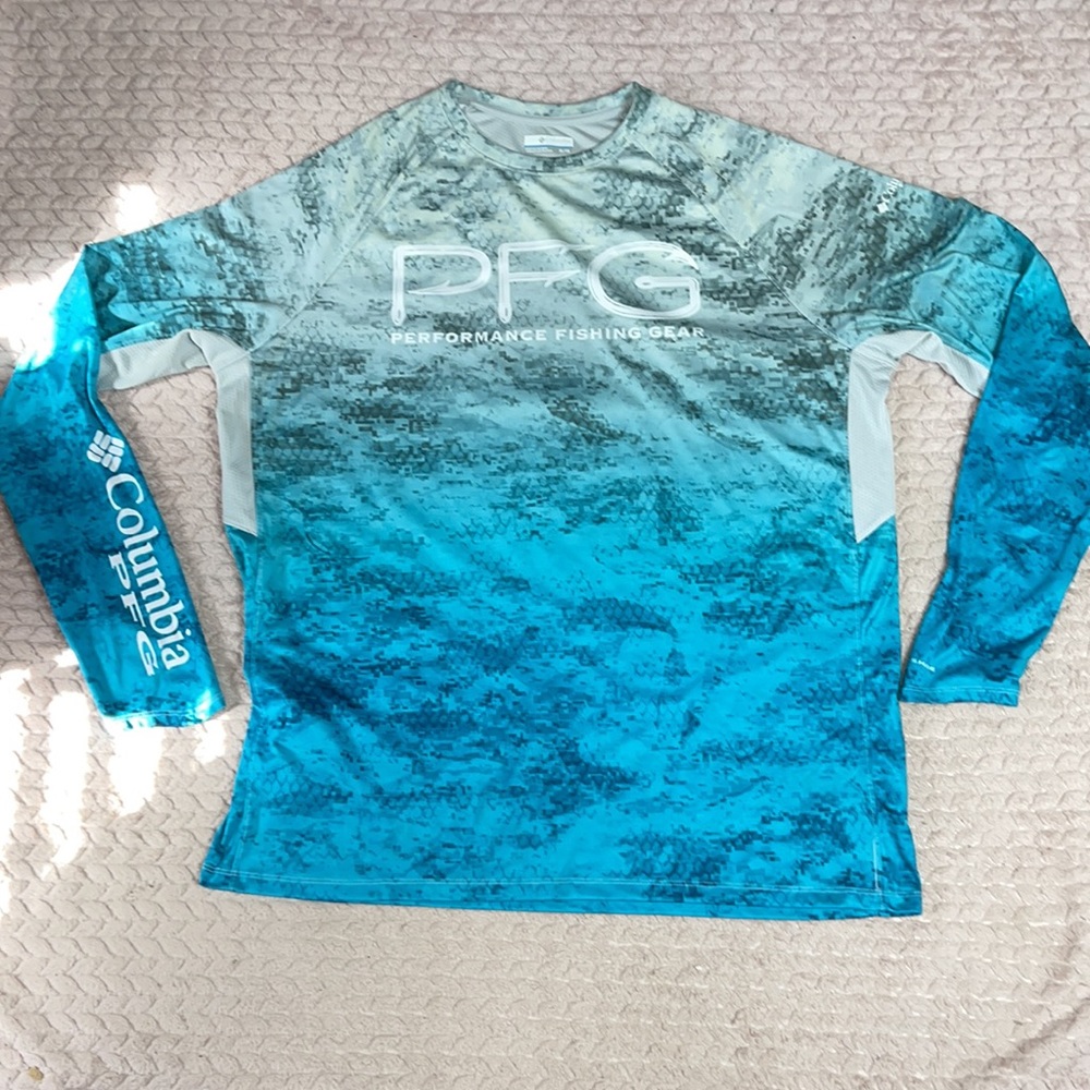 XL Columbia Mens Super Terminal Tackle Vent Long Sleeve-NWT - Picture 3 of 9